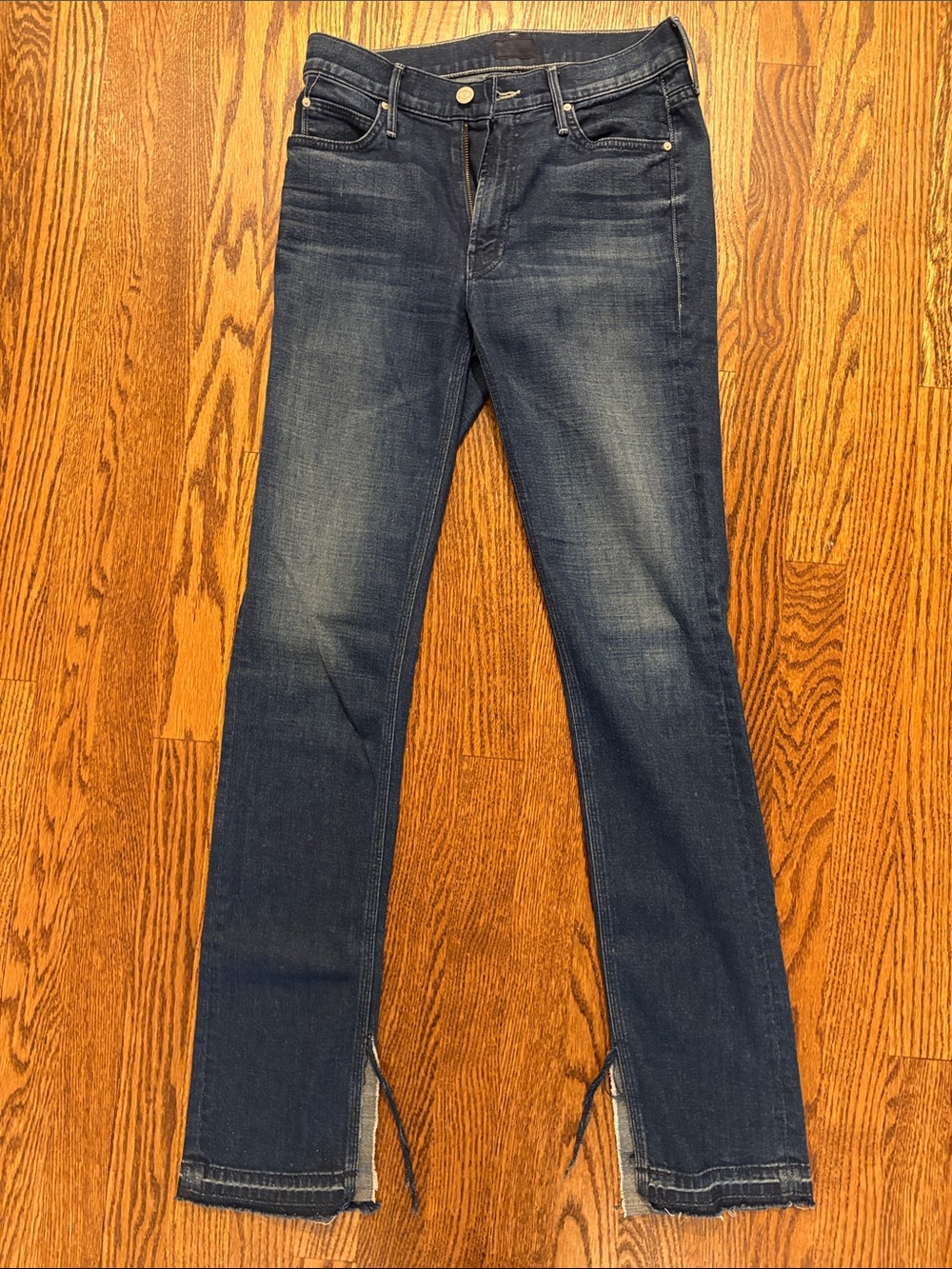 Frame Denim Dark Blue Skinny Jeans